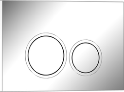 Mexen Tex 01 κουμπί έκπλυσης, γυαλιστερό χρώμιο - 6101-03