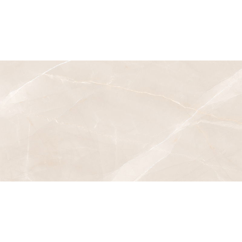 Mexen Atlas Beige geglazuurde gerectificeerde gres, vloer- en wandtegel 120 x 60 cm, glans - TL162-120-060-01
