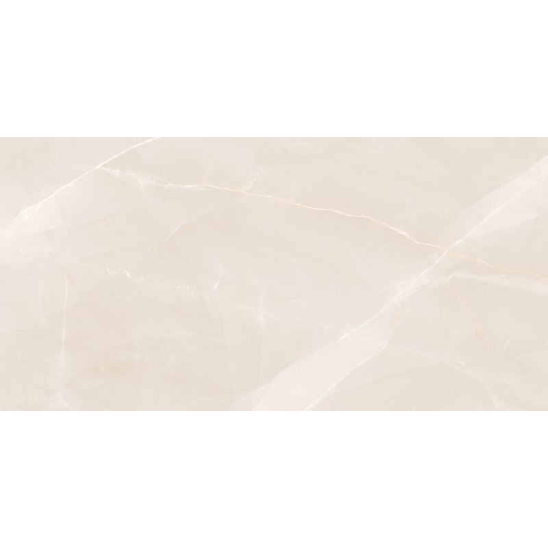 Mexen Atlas Beige glasiertes Feinsteinzeug rek. G1, Boden-Wandfliese 120 x 60 cm, Glanz - TL162-120-060-01