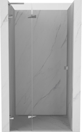 Mexen Lunar L staklena tuš vrata lijeva 70 cm, prozirna, krom - 834L-070-000-01-00-L