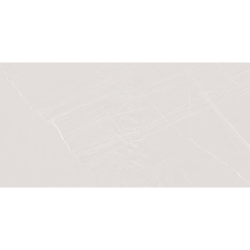 Mexen Windsar Blanc grès émaillé rectifié G1, carreau de sol et mural 120 x 60 cm, brillant - TL164-120-060-02