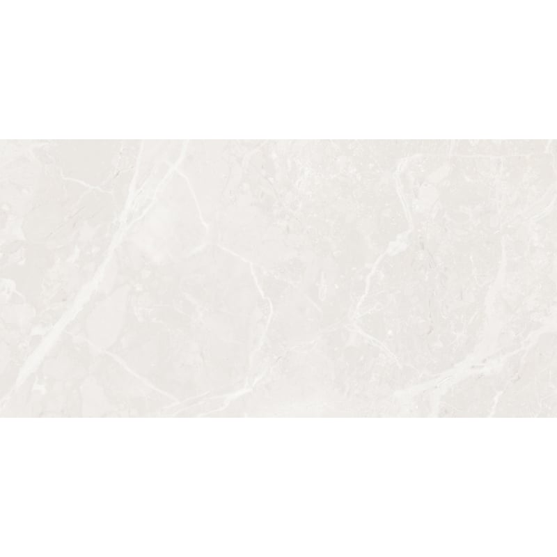 Mexen Rozallia Bianco glasiertes Feinsteinzeug rektifiziert G1, Boden- und Wandfliese 120 x 60 cm, Glanz - TL165-120-060-00