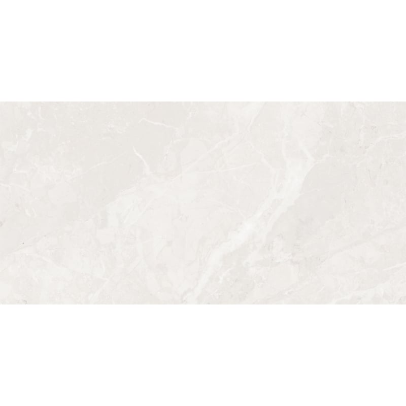 Mexen Rozallia Bianco glasiertes Feinsteinzeug rektifiziert G1, Boden- und Wandfliese 120 x 60 cm, Glanz - TL165-120-060-00