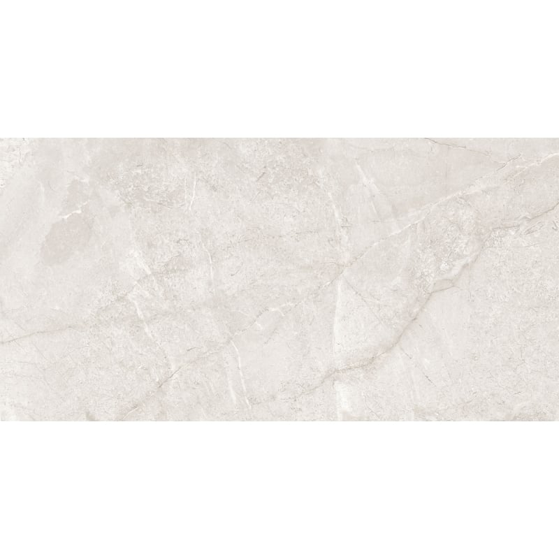 Mexen Margaret White glazed rectified porcelain tile G1, floor and wall tile 120 x 60 cm, gloss - TL167-120-060-00