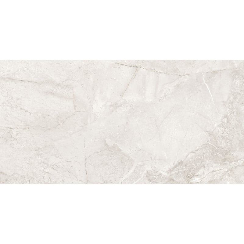 Mexen Margaret White glazed rectified porcelain tile G1, floor and wall tile 120 x 60 cm, gloss - TL167-120-060-00