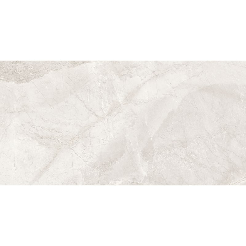 Mexen Margaret White glazed rectified porcelain tile G1, floor and wall tile 120 x 60 cm, gloss - TL167-120-060-00