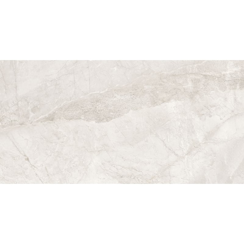 Mexen Margaret White glazed rectified porcelain tile G1, floor and wall tile 120 x 60 cm, gloss - TL167-120-060-00