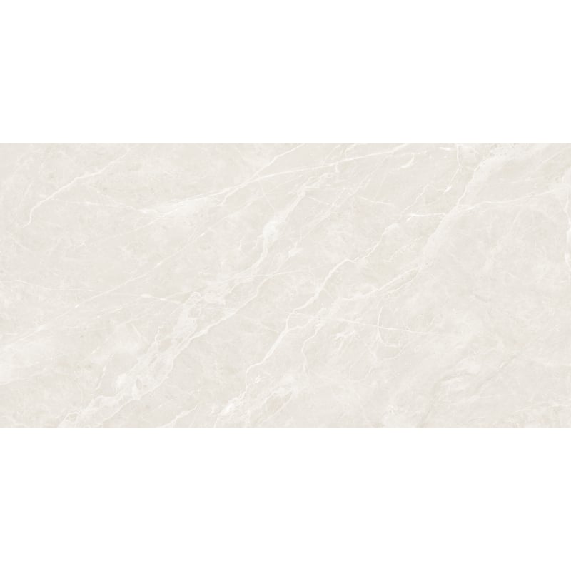 Mexen Versace Bianco glasiertes Feinsteinzeug rektifiziert. G1, Boden- und Wandfliesen 120 x 60 cm, Glanz - TL168-120-060-01