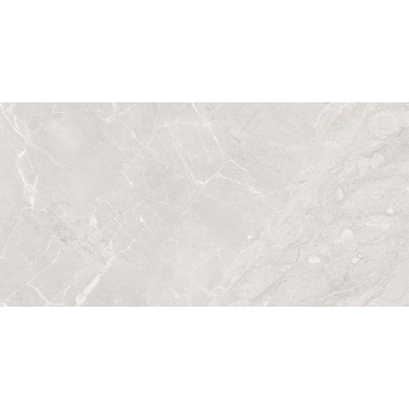 Mexen Valencia Bianco glasiertes Feinsteinzeug rek. G1, Boden- und Wandfliese 120 x 60 cm, glänzend - TL169-120-060-02