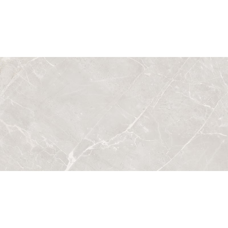 Mexen Valencia Bianco glasiertes Feinsteinzeug rek. G1, Boden- und Wandfliese 120 x 60 cm, glänzend - TL169-120-060-02