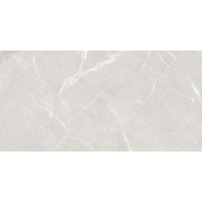 Mexen Valencia Bianco glazed rectified porcelain, floor-wall tile 120 x 60 cm, gloss - TL169-120-060-02