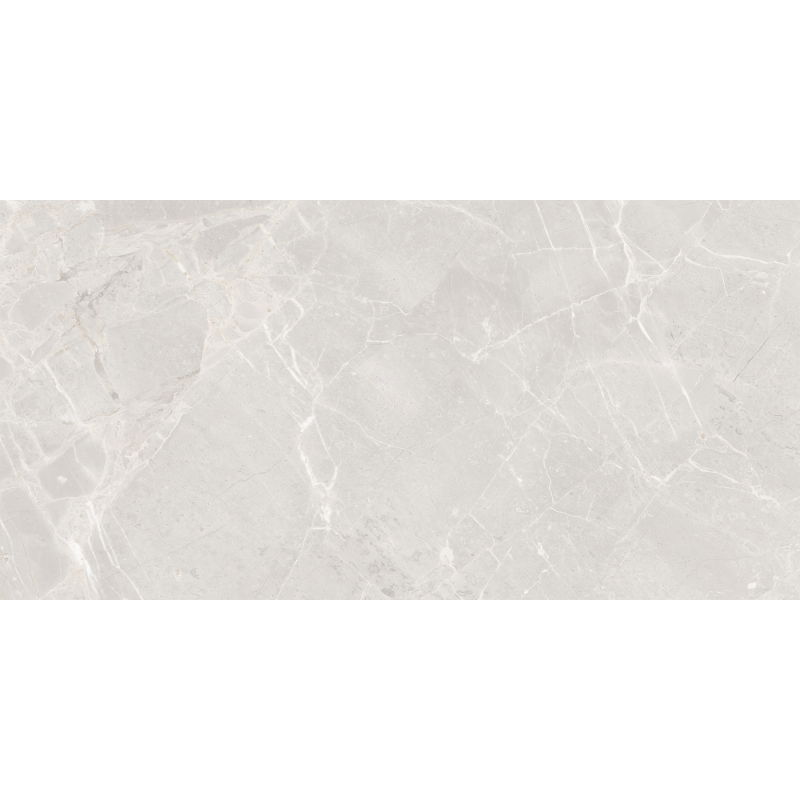 Mexen Valencia Bianco gres smaltato rettificato G1, piastrella da pavimento e parete 120 x 60 cm, lucido - TL169-120-060-02