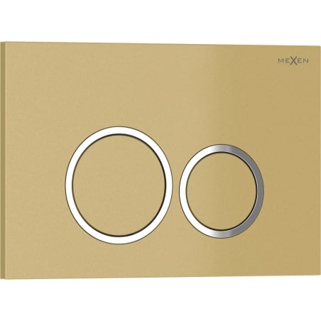 Mexen Tex 01 flush button, gold - 6101-06