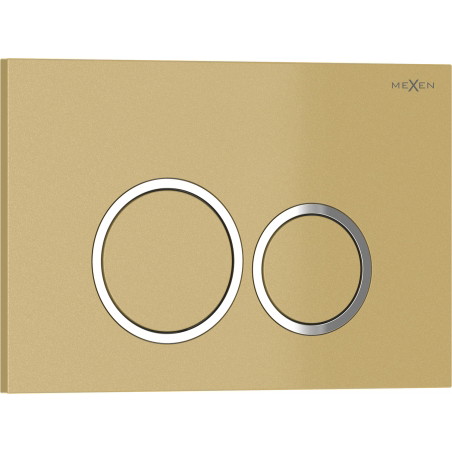 Mexen Tex 01 loputusnupp, kuldne - 6101-06