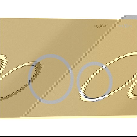 Mexen Tex 01 spoelknop, goud - 6101-06
