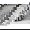 Mexen Lunar L draaideur-douchedeur links 140 cm, transparant, chroom - 834L-140-000-01-00-L