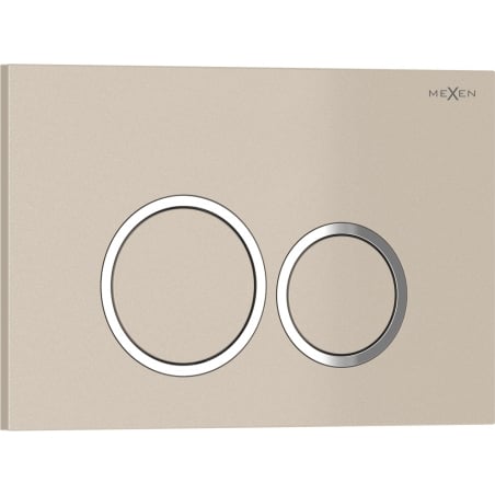 Mexen Tex 01 flush button, beige - 6101-07