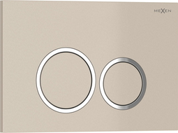 Mexen Tex 01 skalošanas poga, bēša - 6101-07