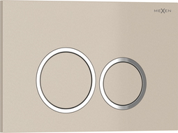 Mexen Tex 01 spolningsknapp, beige - 6101-07