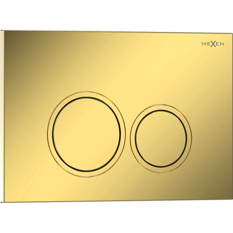 Mexen Tex 01 spoelknop, gouden champagne glanzend - 6101-08