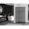 Mexen Kioto dušisein Walk-in 110 x 200 cm, grafiit 8 mm, valge - 800-110-101-20-40