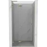 Mexen Lunar L porte de douche pivotante gauche 75 cm, transparent, doré - 834L-075-000-50-00-L