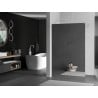 Mexen Kioto ścianka prysznicowa Walk-in 90 x 200 cm, lustro 8 mm, biała - 800-090-101-20-50