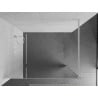 Mexen Kioto Duschwand Walk-in 110 x 200 cm, Spiegel 8 mm, weiß - 800-110-101-20-50
