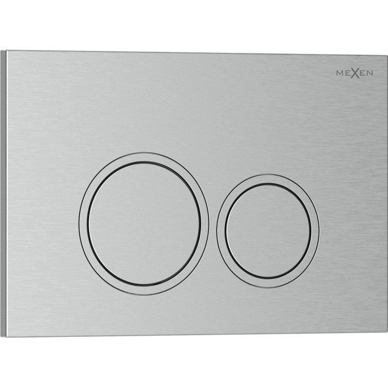 Mexen Tex 01 loputusnupp, harjatud nikkel - 6101-10