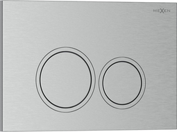 Mexen Tex 01 skalošanas poga, matēts niķelis - 6101-10