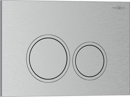 Mexen Tex 01 spolningsknapp, borstad nickel - 6101-10