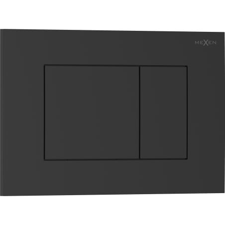 Mexen Tex 02 flush button, black matte - 6102-02