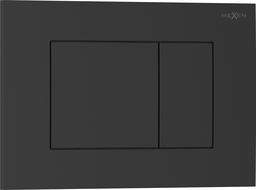 Mexen Tex 02 spoelknop, zwart mat - 6102-02