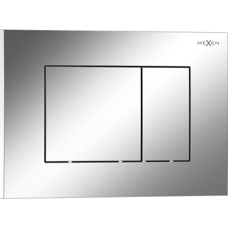 Mexen Tex 02 flush button, shiny chrome - 6102-03