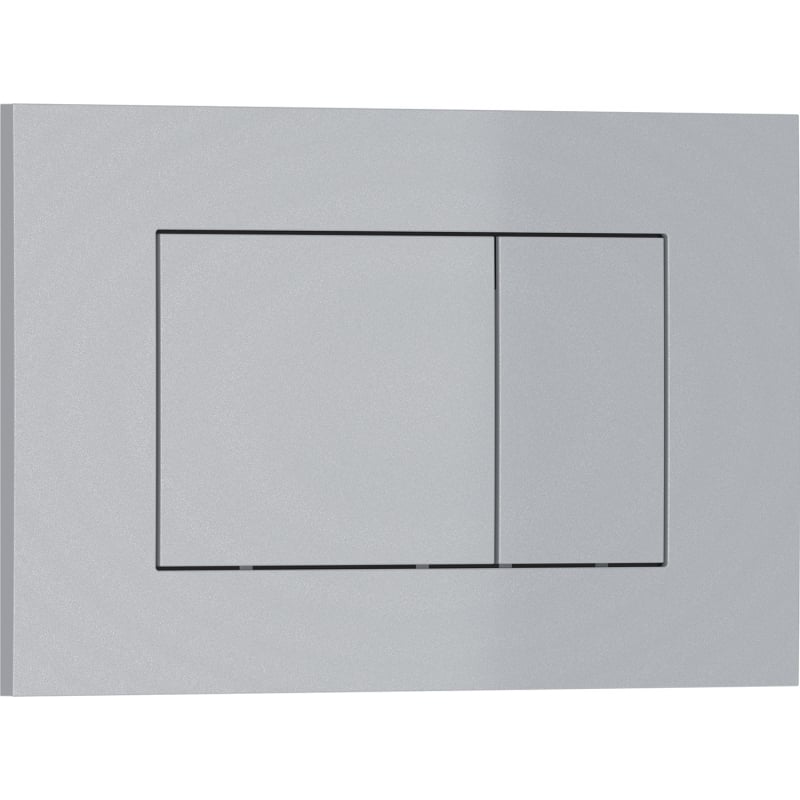 Mexen Tex 02 Spültastenknopf, mattiertes Chrom - 6102-04
