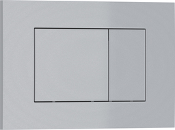 Mexen Tex 02 spoelknop, mat chroom - 6102-04