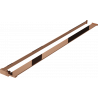 Mexen étagère pour paroi de douche avec rail pour serviettes, or rose - 800-02-60