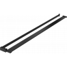 Mexen Ablage für Duschwand mit Handtuchhalter, schwarz - 800-02-70