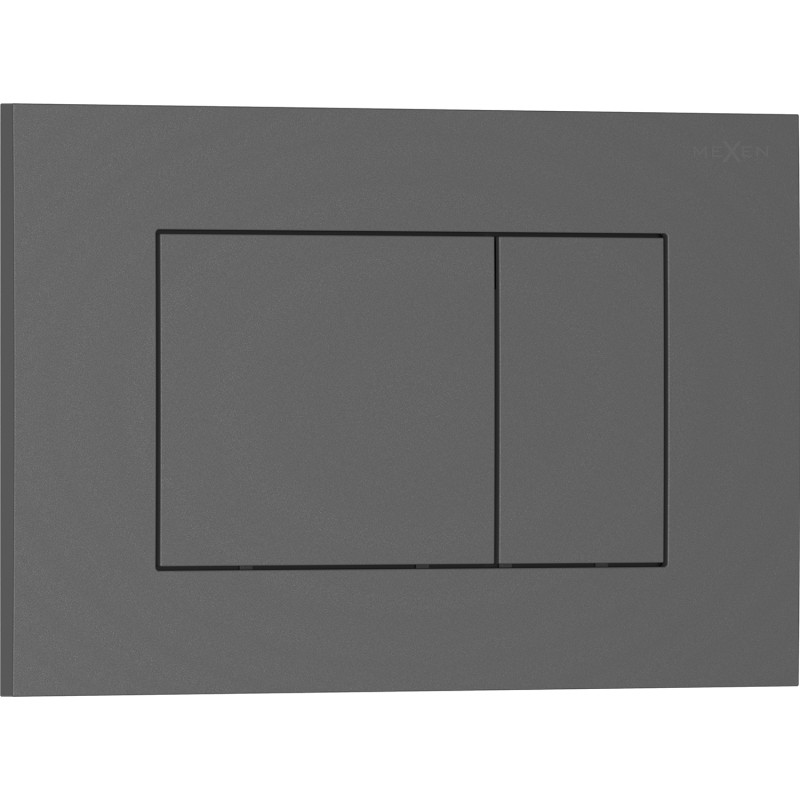 Mexen Tex 02 gumb za ispiranje, sivi - 6102-05