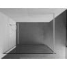 Mexen Kioto dušisein Walk-in 120 x 200 cm, must raam 8 mm, valge - 800-120-101-20-70