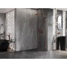 Mexen Lunar L dušisein Walk-in parempoolne 60 x 200 cm, läbipaistev 8 mm, harjatud vask - 830L-060-000-65-00-P