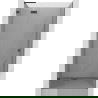 Mexen Lunar L Duschdrehtür links 125 cm, transparent, gebürstet Gun Gray - 834L-125-000-66-00-L
