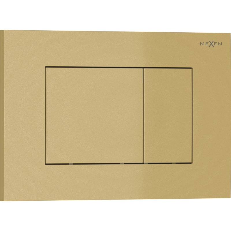 Mexen Tex 02 spoelknop, goud - 6102-06