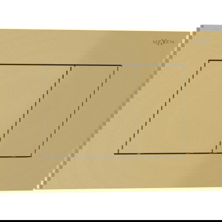 Mexen Tex 02 spolningsknapp, guld - 6102-06
