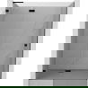 Mexen Lunar L ανοιγόμενη πόρτα ντουζιέρας αριστερή 140 cm, διάφανη, μαύρη