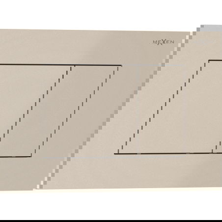 Mexen Tex 02 spolningsknapp, beige - 6102-07