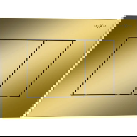 Mexen Tex 02 Spültaste, glänzend Champagnergold - 6102-08