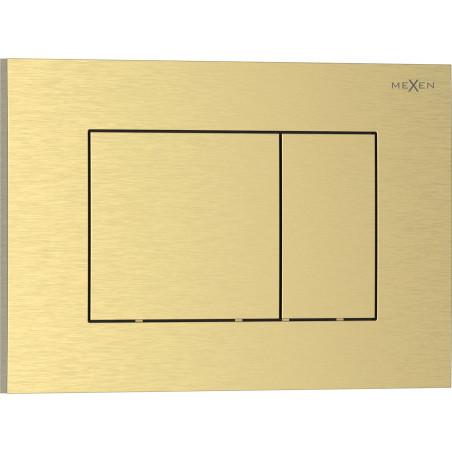 Mexen Tex 02 loputusnupp, harjatud kuldne - 6102-11