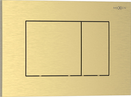 Mexen Tex 02 Drückerplatte, gebürstetes Gold - 6102-11
