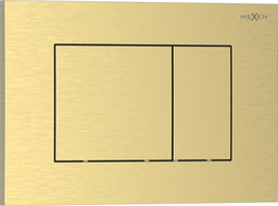 Mexen Tex 02 κουμπί έκπλυσης, χρυσό βουρτσισμένο - 6102-11